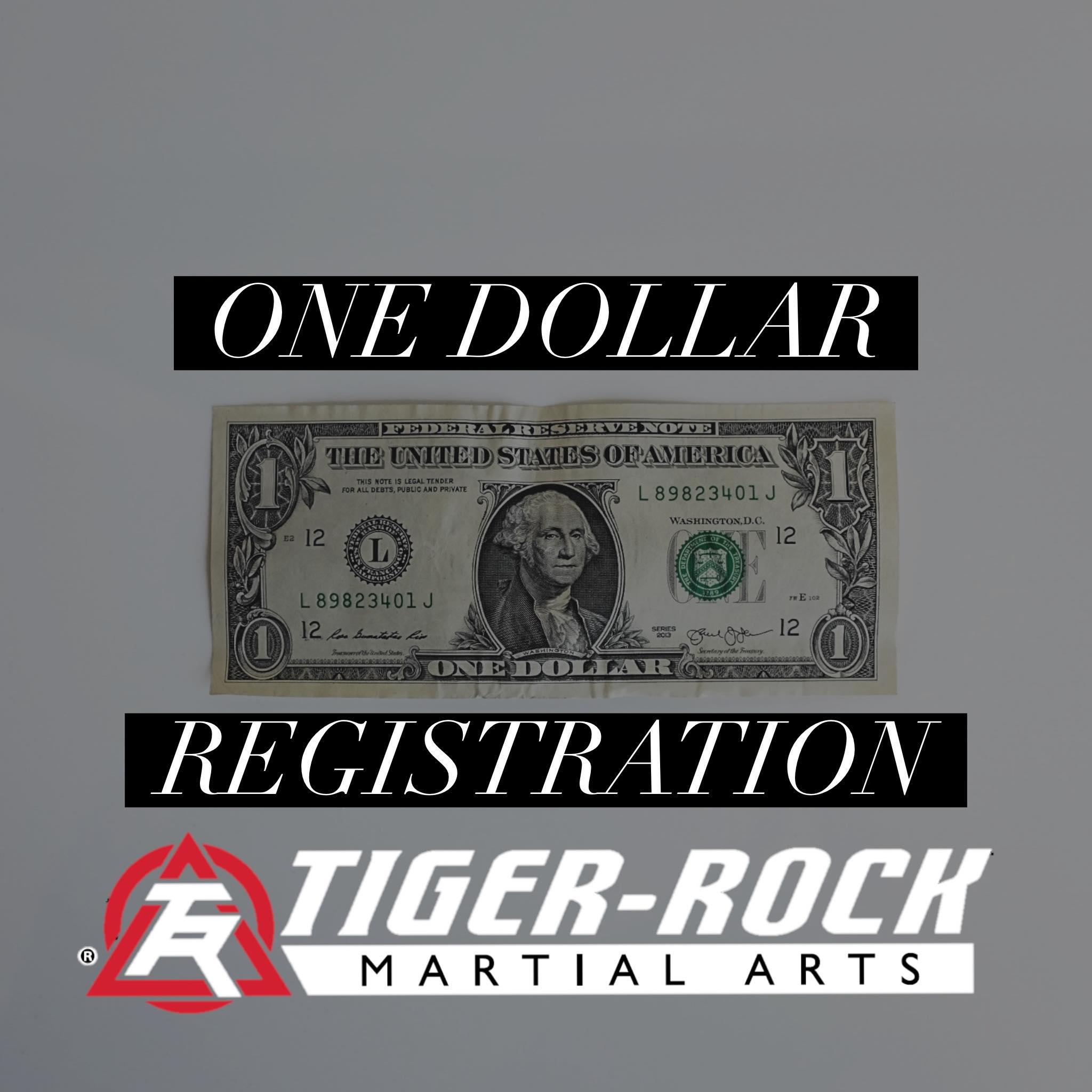 New Year's $1 Registration Special